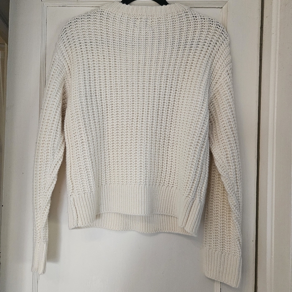PRINCESS POLLY Kynlee cable knit sweater cream Coastal Small/Medium - Picture 7 of 9